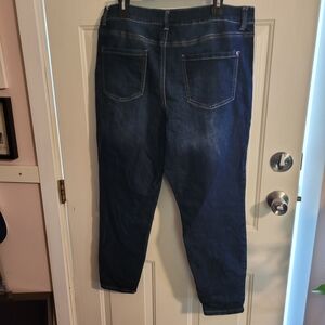 Maurices Dark Blue Straight Leg Jeans